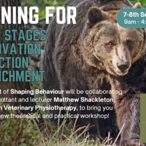 Training for Life: Wildwood Trust 7-8th September 2026